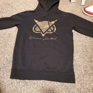 3blackdot black an gold hoody